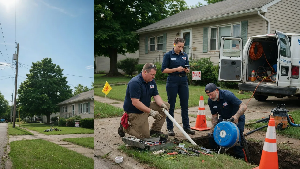 Sewer Line Repair in Galena, IL near me